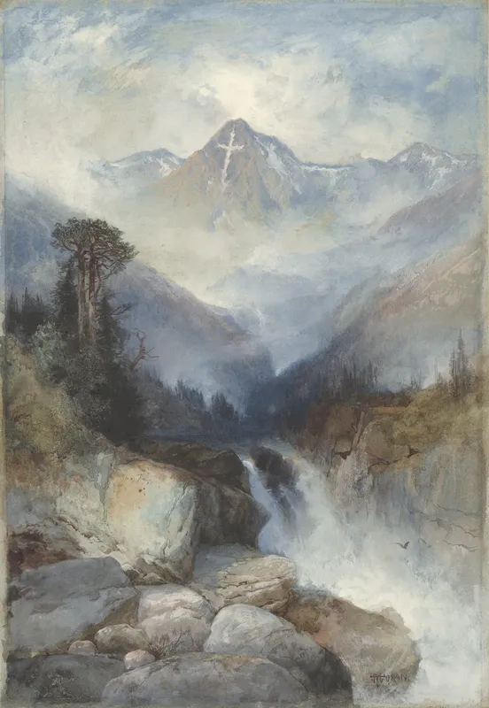 Mountain of the Holy Cross (1890) by Thomas Moran